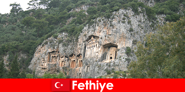 土耳其西南部的费蒂耶市