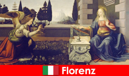 游客了解佛罗伦萨对视觉艺术的文化意义