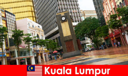 马来西亚最大大都市区的吉隆坡文化和经济中心