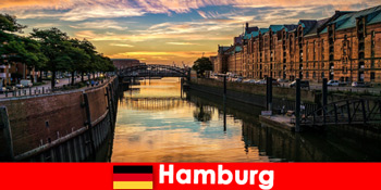 德国汉堡短暂休息的建筑美景和娱乐