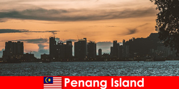 目的地槟城岛马来西亚度假者纯粹放松
