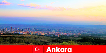 在土耳其安卡拉与当地陌生人一起度过轻松的假期