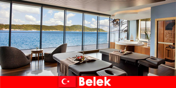 土耳其贝莱克的温泉中心和健康旅游