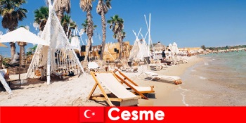 土耳其最美丽的度假区–切斯梅的海滩